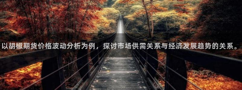 极悦娱乐3平台登录注册：以胡椒期货价格波动分析为例，探讨市场供需关系与经济发展趋势的关系。