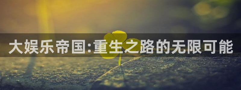 极悦娱乐app最新版：大娱乐帝国:重生之路的无限可能